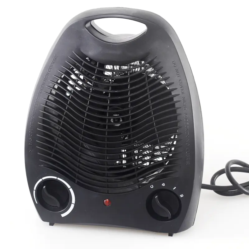 Riscaldatore a ventola 2KW nero